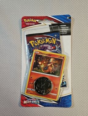 2021 Pokemon TCG Sword  & Shield Battle Styles Charmander Checklane